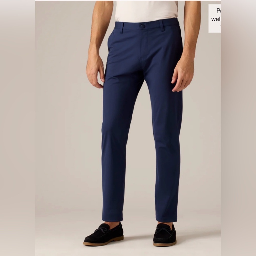 Rhone navy commuter pants performance 40